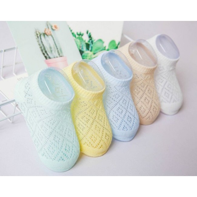 Sét 5 đôi tất lưới hàn cho bé