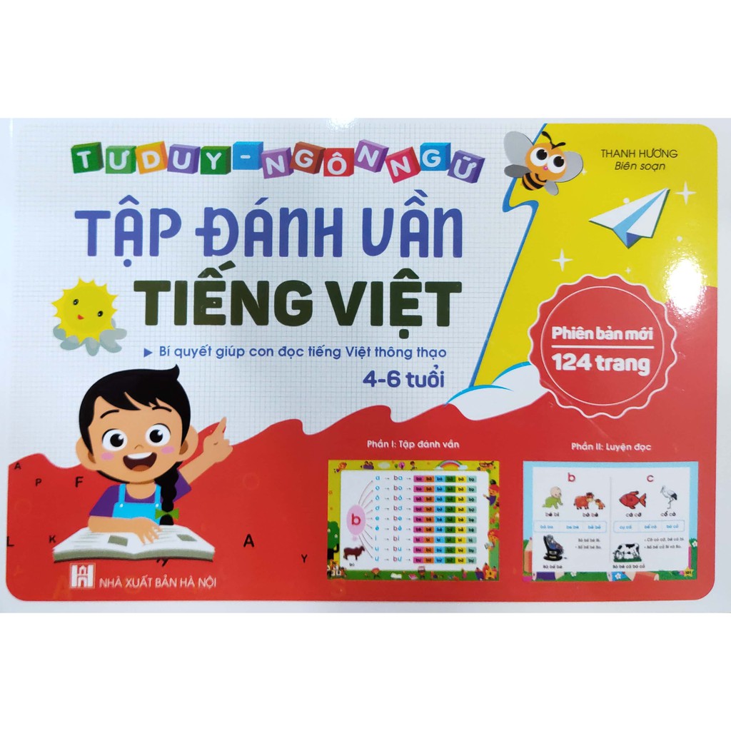 Sách Tập đánh vần Tiếng Việt (4 6 tuổi)