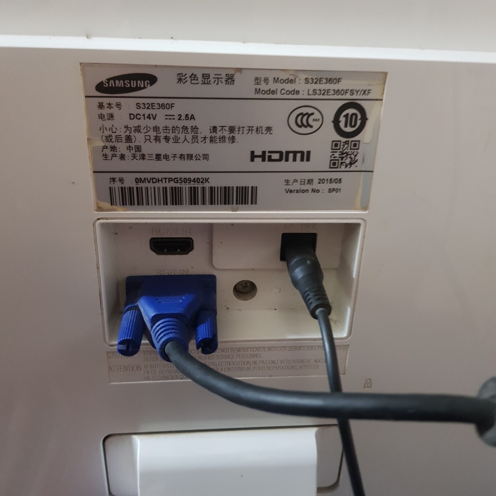 màn hình 32 inch Samsung S32E360FH | BigBuy360 - bigbuy360.vn