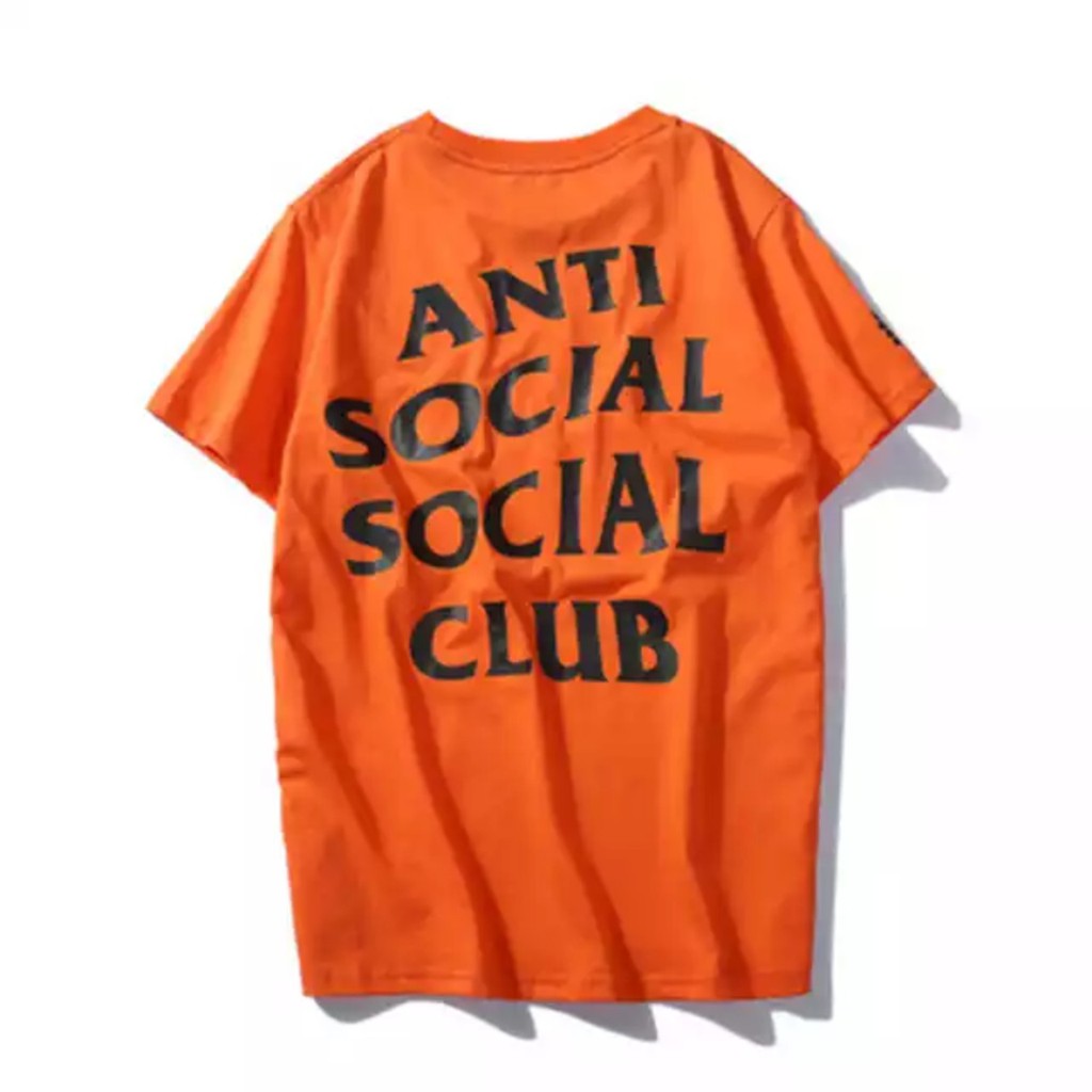 Áo thun Stee ANTI SOCIAL Orange unisex