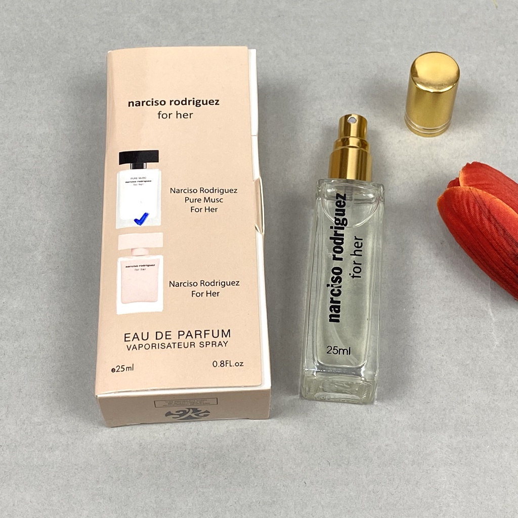 Nước hoa nội địa trung nữ Narciso Rodriguez For Her Pure Musc 25ml thơm lâu hương gỗ quyến rũ trầm ấm