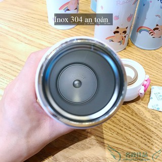 Bình giữ nhiệt sóc dễ thương 500ml