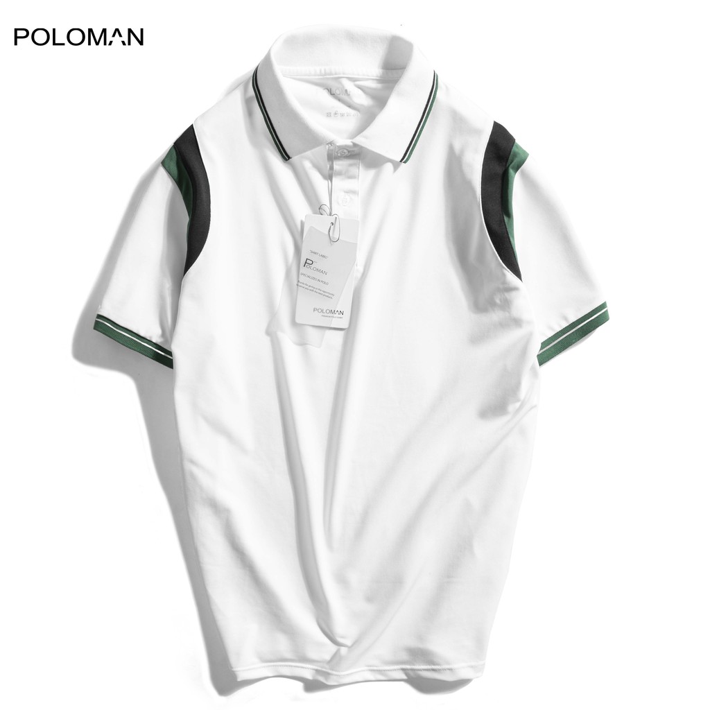 Áo Polo nam cổ bẻ Tekda vải cá sấu Cotton xuất xịn, chuẩn form,sang trọng-lịch lãm P20 - POLOMAN | BigBuy360 - bigbuy360.vn