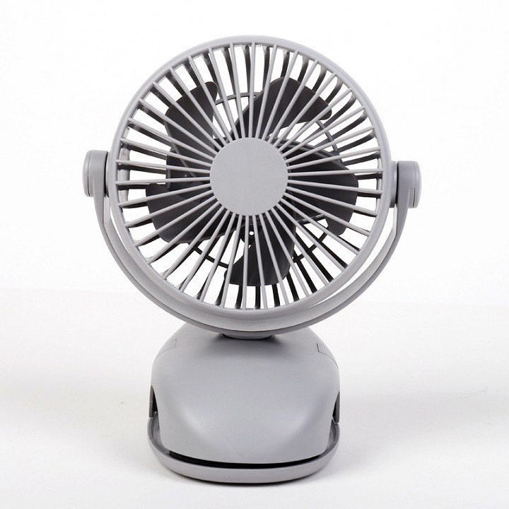 Quạt tích điện đế kẹp xoay 720 độ dành cho mọi lứa tuổi | BigBuy360 - bigbuy360.vn