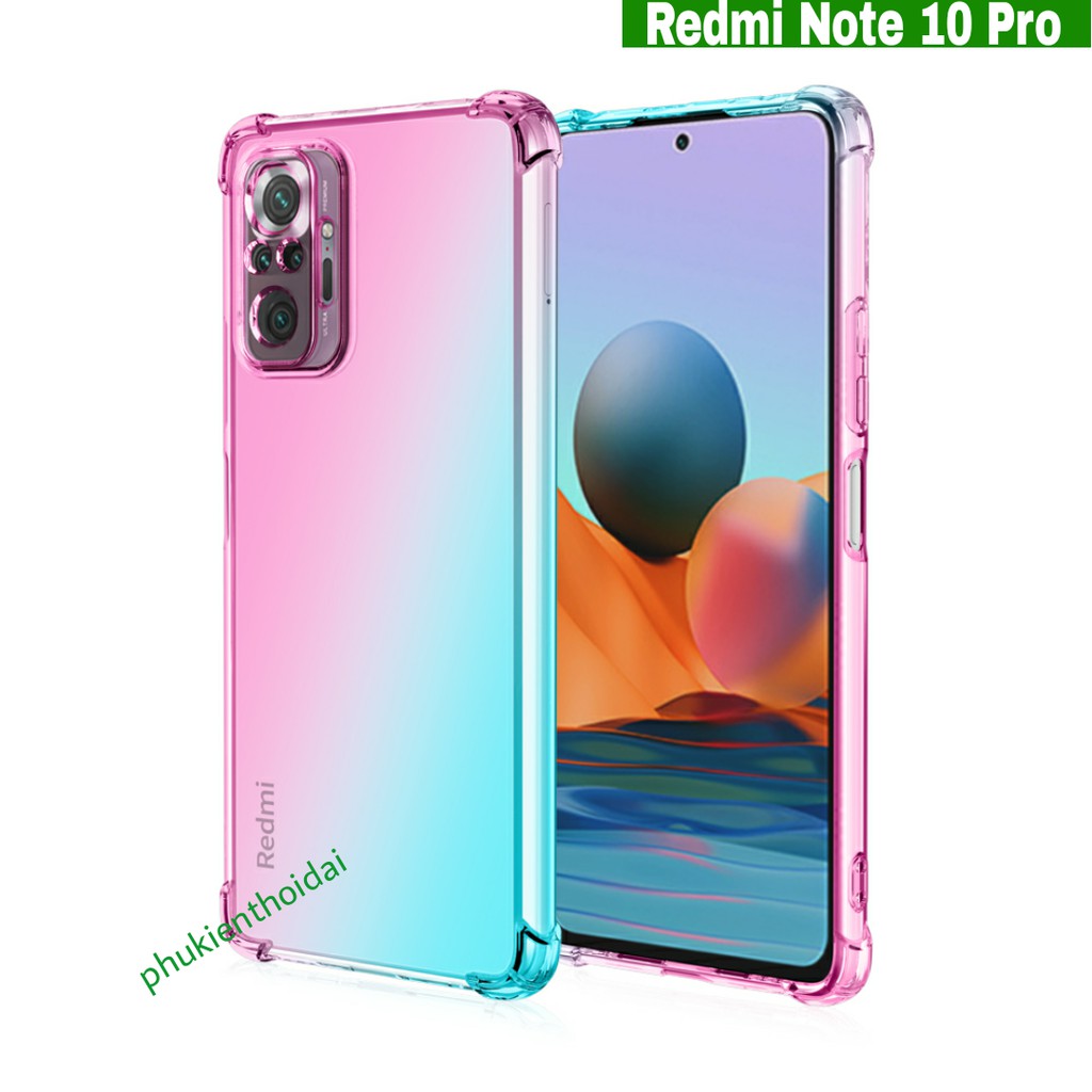 Ốp lưng Redmi Note 8 Pro / Note 10 Pro dẻo TPU đa sắc thời trang cao cấp