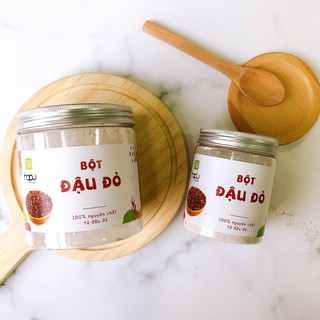 Hũ Bột Đậu Đỏ Nguyên Chất HaPu Organic