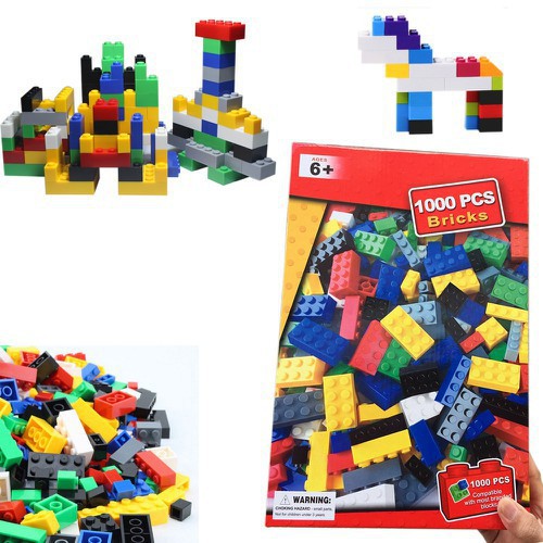 [ĐỒ CHƠI THÔNG MINH] Đồ Chơi Xếp Hình , Bộ Xếp Hình Lego 1000 Chi Tiết Cho Bé