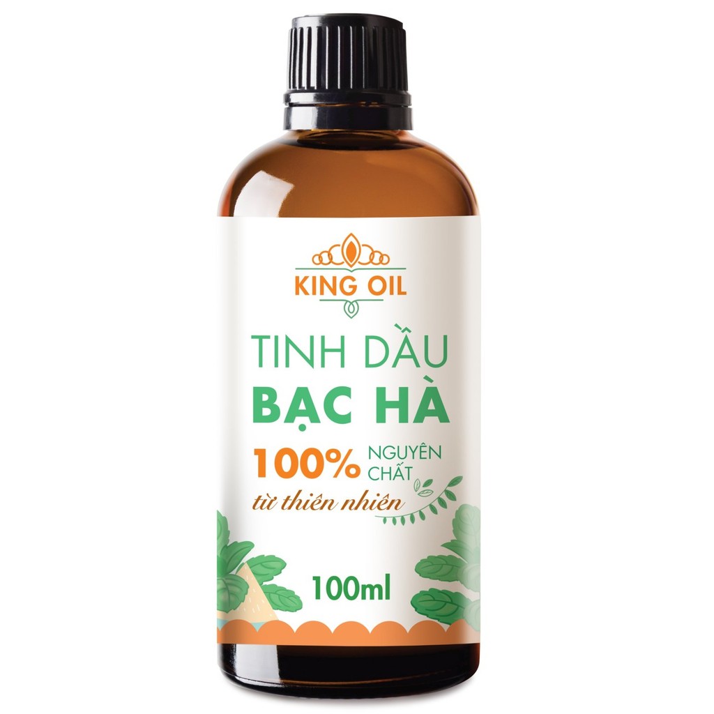 Tinh dầu bạc hà nguyên chất 100% Organic từ thiên nhiên, thơm phòng, thư giãn, đuổi muỗi, đuổi chuột