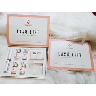 Combo Thuốc Uốn Mi Phủ Đen ( 1 phủ đen + 1 uốn Lash lift iconsign , sabbuha ) TÁCH Lẻ .