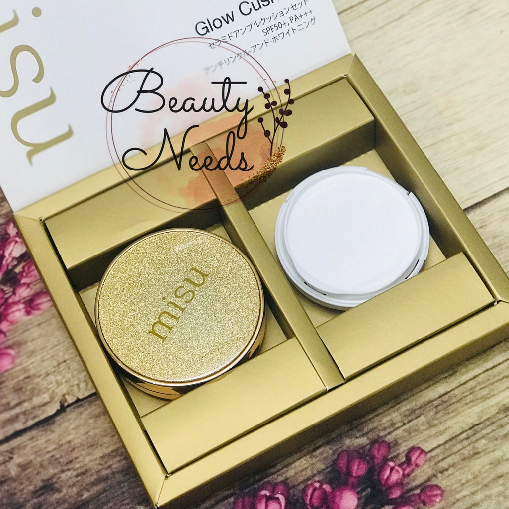 Phấn Misu Glow Cushion (phấn xuất Nhật) kèm lõi | BigBuy360 - bigbuy360.vn