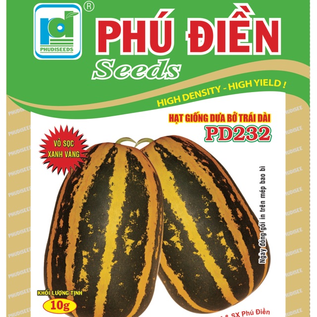 Hạt giống dưa bở quả dài PD232