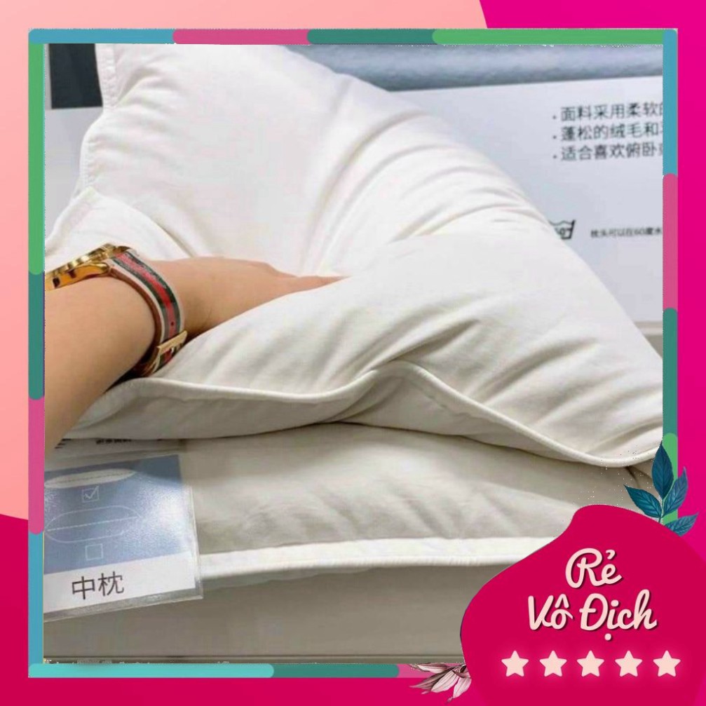 [Hàng Loại 1] Ruột gối lông vũ IKEA Cao Cấp Siêu Mềm Mịn