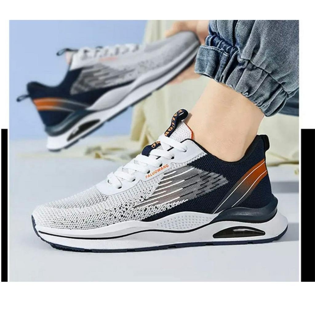 Giày Thể Thao Sneakers Đen Bạc- G19