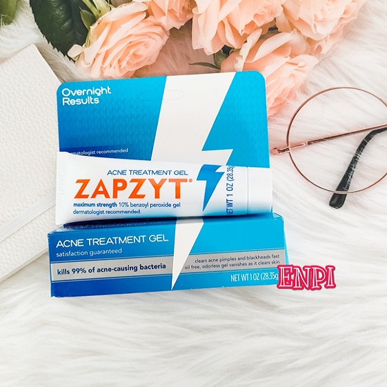 Chấm mụn ZAPZYT 10% Benzoyl Peroxide