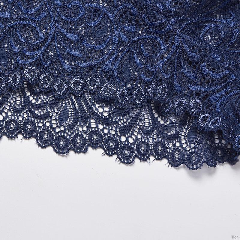 Sexy Lace Panties Women Tempting Pretty Briefs Mid Waist Women Floral Underwear