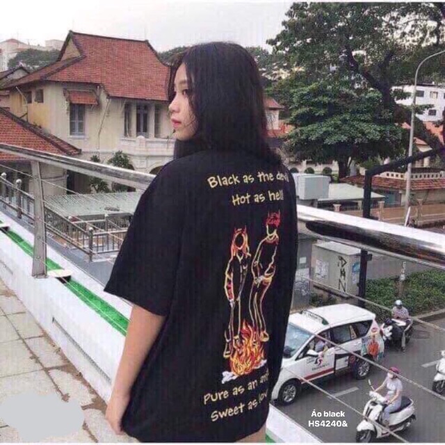 Áo phông black ( HS)