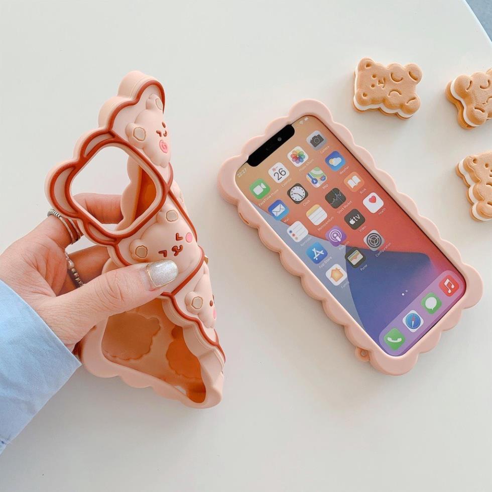 Ốp Điện Thoại Hình nổi Cho iPhone 6 6s se 2020 7 8 Plus X XS Max 11 12 13 Pro Max