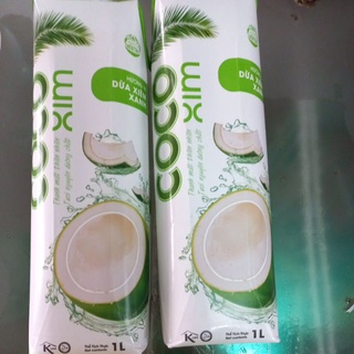 Nước dừa xiêm xanh coco xim 1 lít