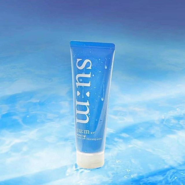 Sữa rửa mặt dành cho da mụn kiềm dầu sum xanh sum37 water full cleasing foam 40ml