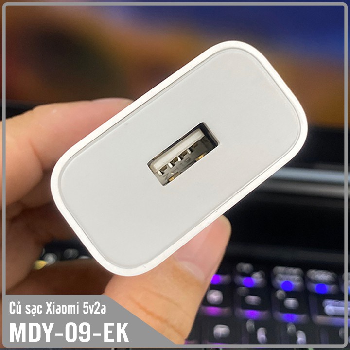 Củ sạc Xiaomi 5v2a 10W MDY-09-EK - Trắng