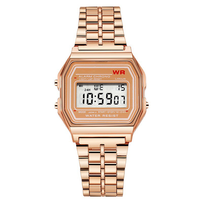 Đồng Hồ Điện Tử Casio F91W Mặt Vuông Nhỏ Bằng Hợp Kim Thời Trang Cho Nam