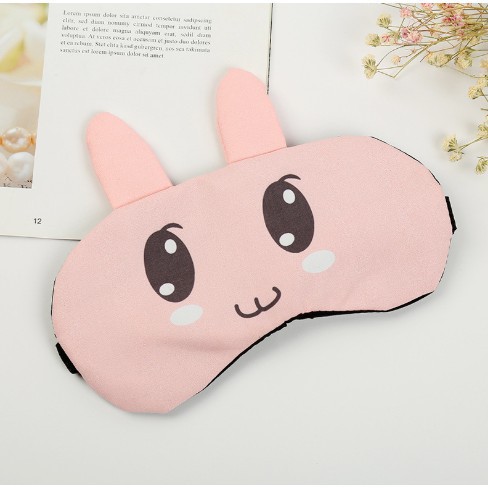 BỘ BỊT MẮT BIỂU CẢM NHIỀU HÌNH ĐI NGỦ CÓ TÚI NƯỚC MÁT
