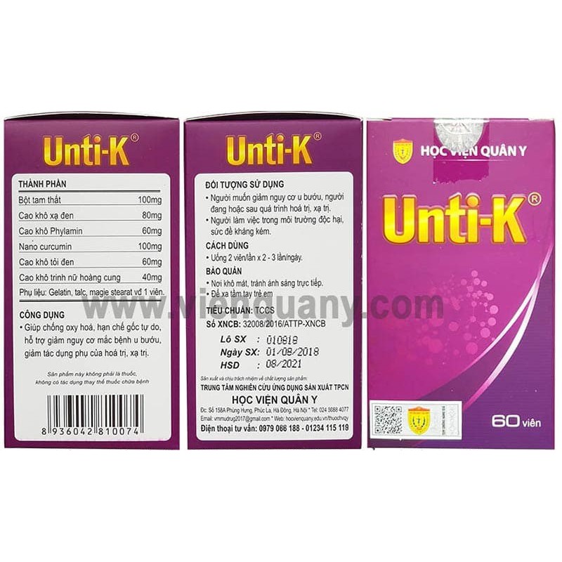 UNTI-K – HỌC VIỆN QUÂN Y