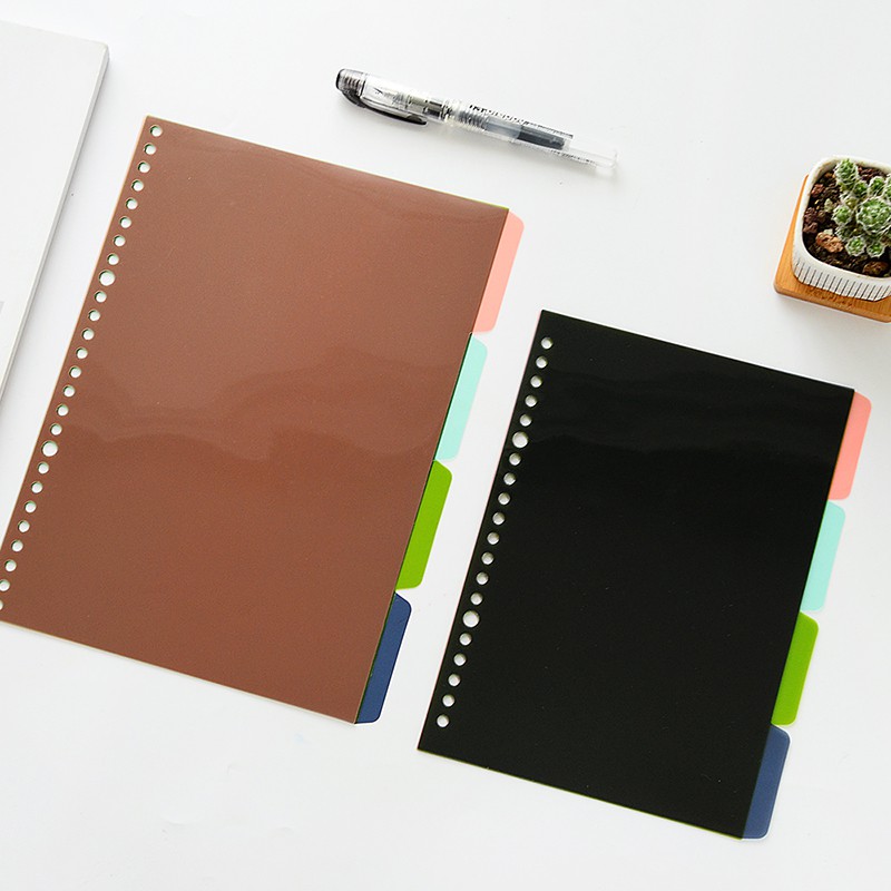BINDER/ PHÂN MỤC BÌA CÒNG SIZE A5, B5