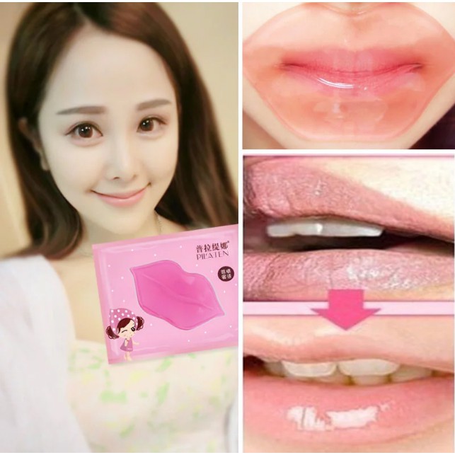 (hàng Mới Về) Mặt Nạ Môi Collagen Màu Hồng Bioaqua | BigBuy360 - bigbuy360.vn