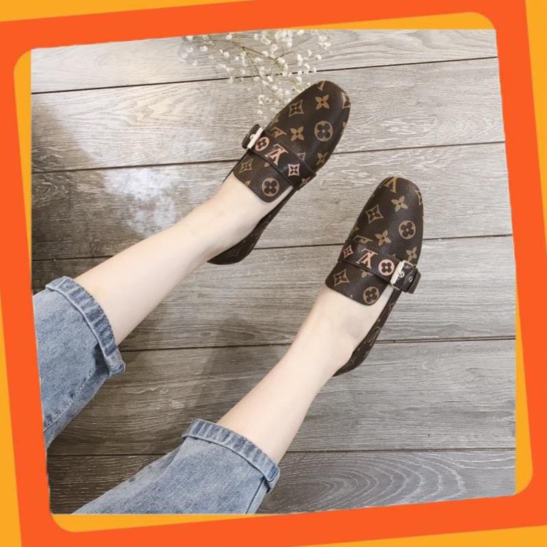 Giày lười, giày moca LV fullbox + bill  + túi giấy size 35-39