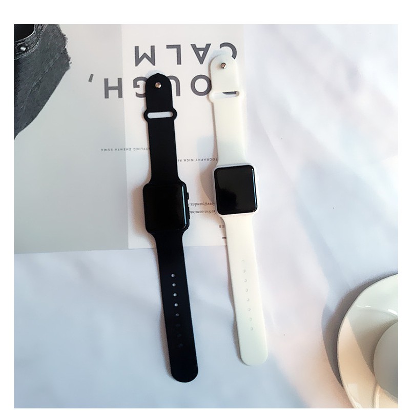 (Giá sỉ) Đồng hồ điện tử nam nữ Led AP watch Unisex C118 dây cao su bền, đèn cực đẹp | BigBuy360 - bigbuy360.vn