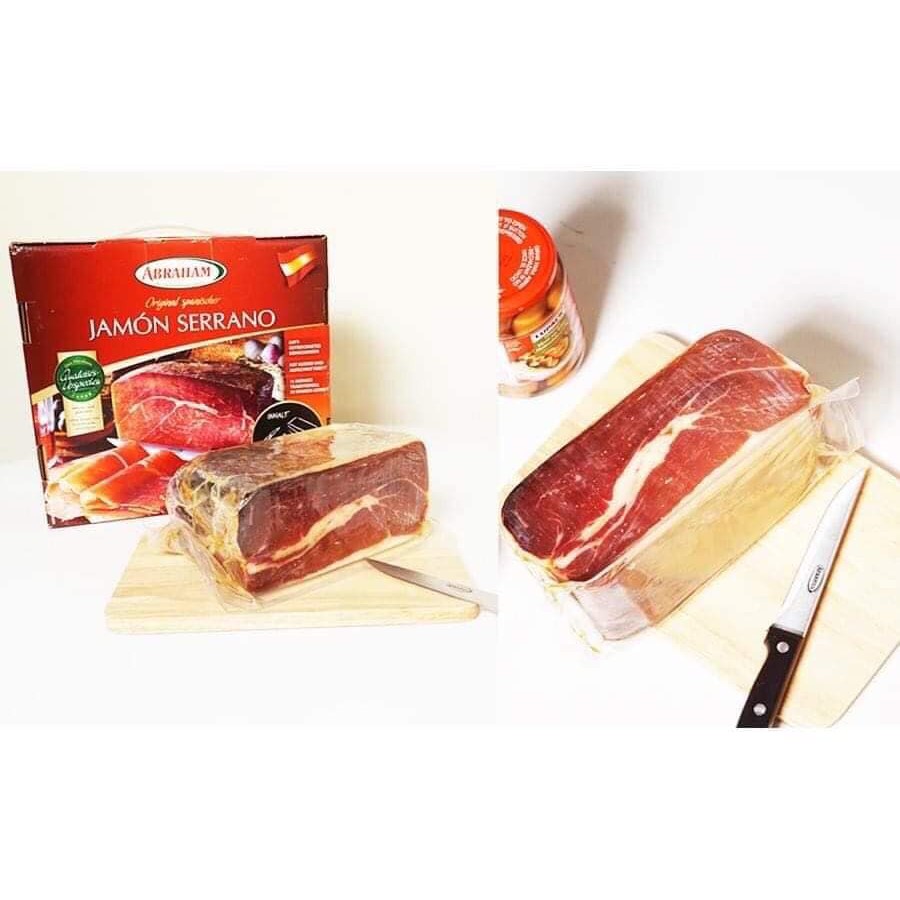 ĐÙI HEO MUỐI JAMON SERRANO ABRAHAM | BigBuy360 - bigbuy360.vn