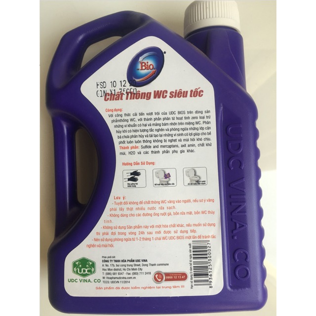 CHẤT THÔNG WC SIÊU TỐC - BIO