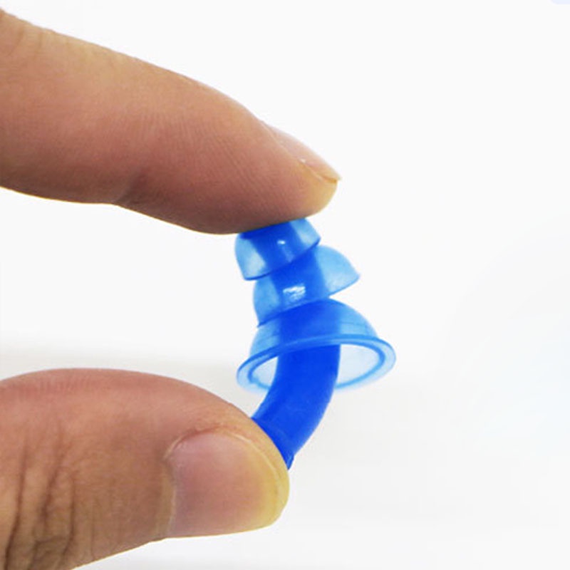 3 cái unisex mũi kẹp nút tai không thấm nước bơi mũi kẹp nút tai silicone mềm bộ phụ kiện bơi lướt sóng