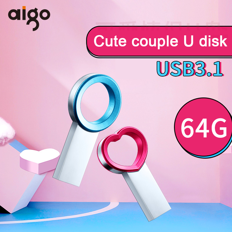 USB Aigo U521 64G 3.1 Tốc Độ Cao Bằng Kim Loại