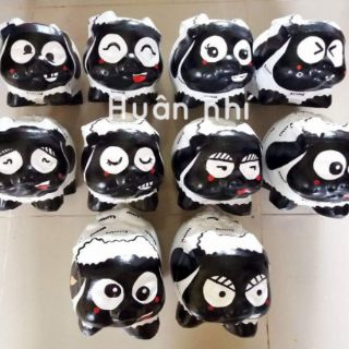 Heo đất handmade - Cừu ngây ngô