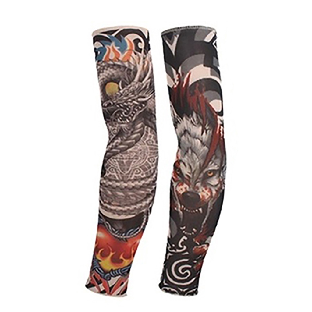 Tất Cánh Tay Giả Bằng Nylon Co Giãn Chống Tia UV Bảo Vệ Khi Hoạt Động Ngoài Trời