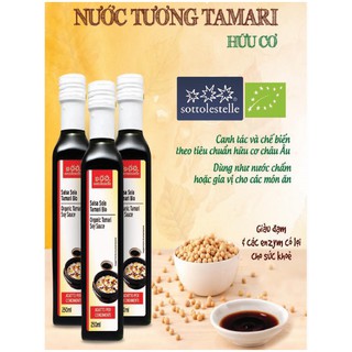Nước tương hữu cơ Tamari - Organic Tamari Soy Sauce 250ml