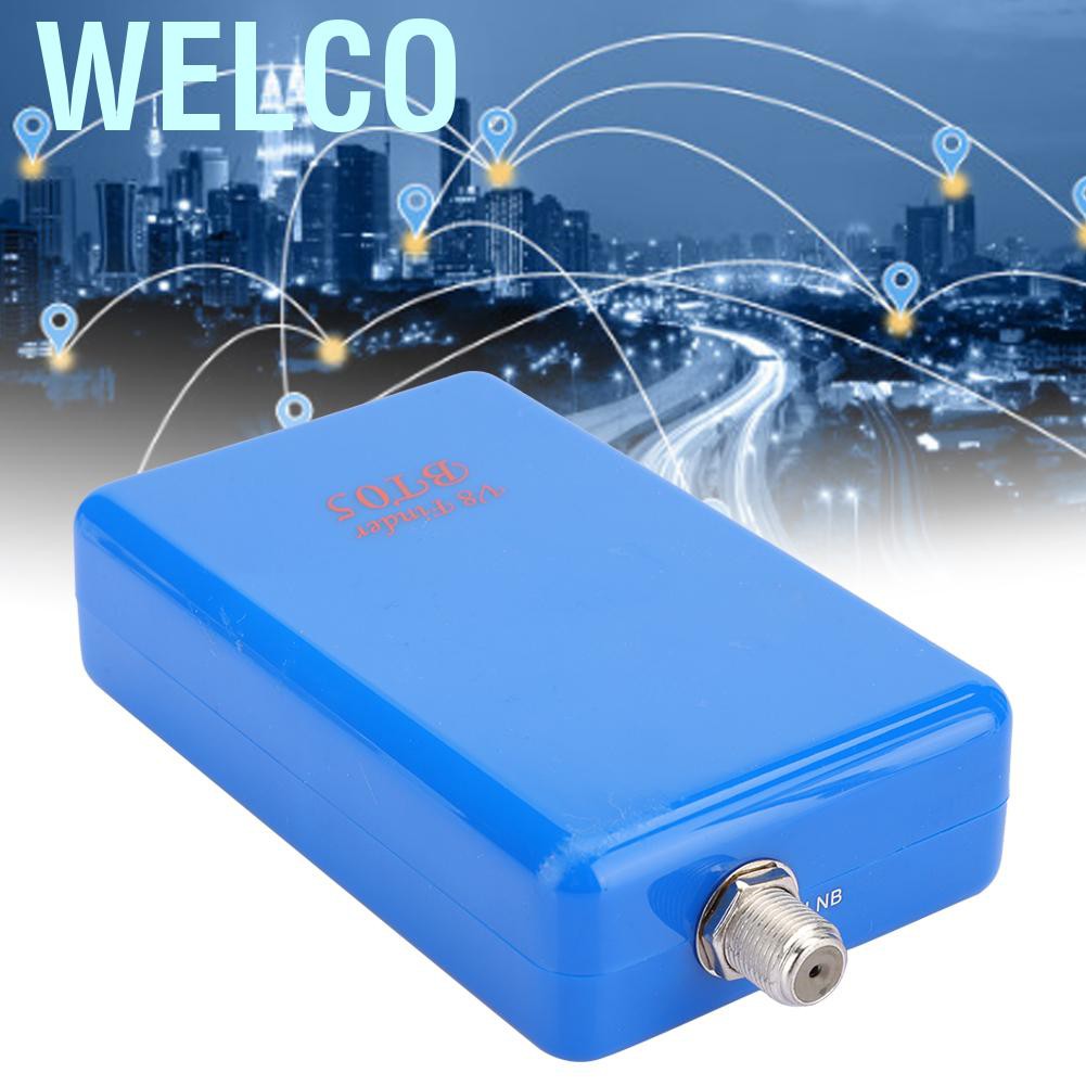 Thiết Bị Dò Tìm Tín Hiệu Bluetooth Welco Bt05 Dvb-S2 Cho Ios Android 2000mah Eu