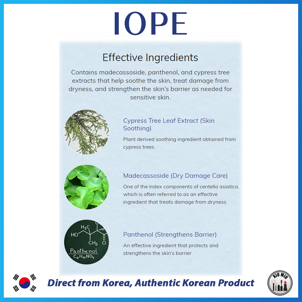 IOPE DERMA REPAIR CICA GEL CREAM 50ml *ORIGINAL KOREA*