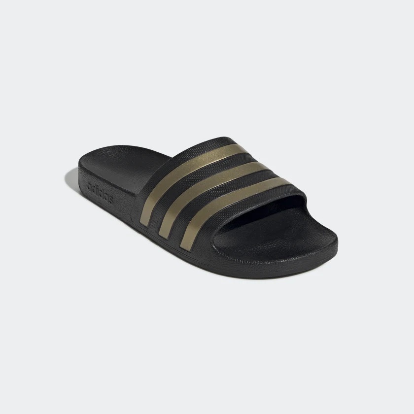 Dép chính hãng Adilette Aqua đúc nguyên khối quai ngang không thấm nước