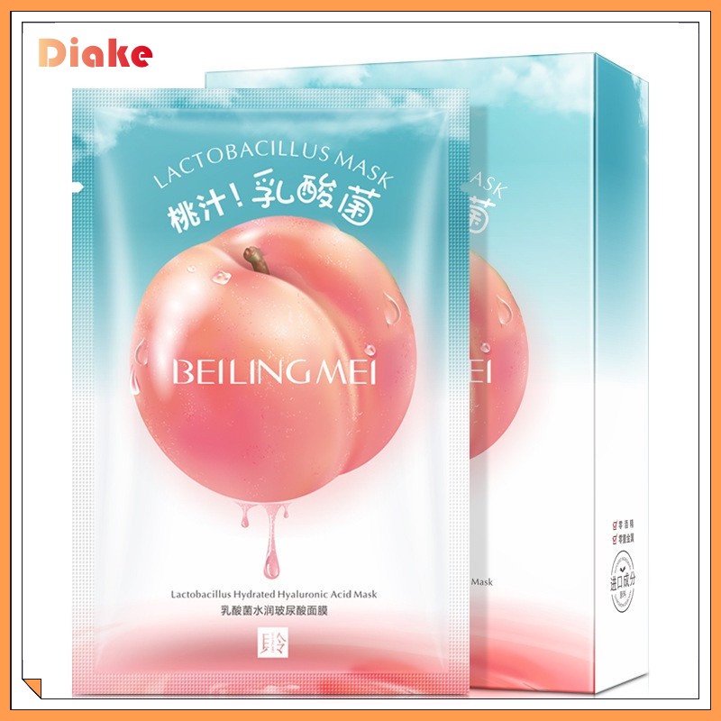 Mặt nạ tinh Daike tinh chất trái cây / mật ong dưỡng ẩm chăm sóc da mặt vô hình