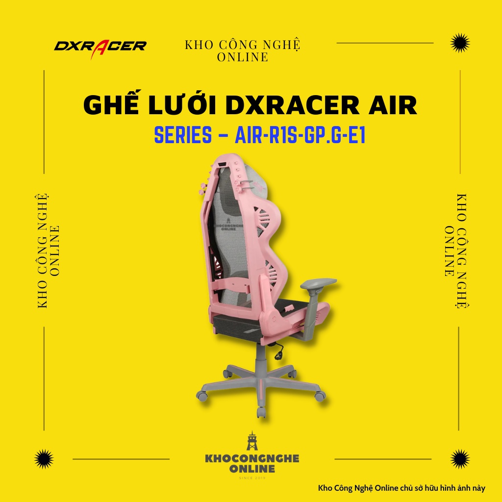 Ghế lưới DXRacer AIR series – AIR-R1S-GP.G-E1 (AIR/D7100/GP.G)