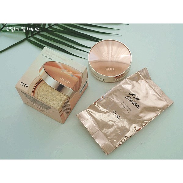 Phấn nước Clio Kill Cover Glow Cushion SPF50+ PA++++ – Mỏng mịn tự nhiên, che phủ tốt