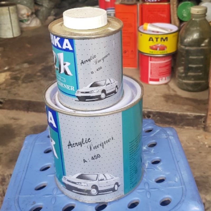 Bóng 2k MIKA 450, sơn bóng cao cấp dòng Mika. sơn xe các loại