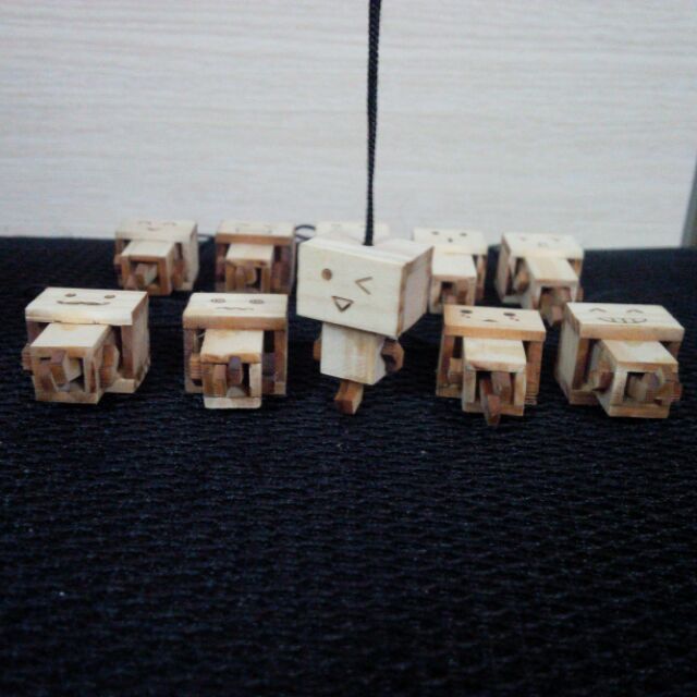 Móc Khoá Danbo Gỗ