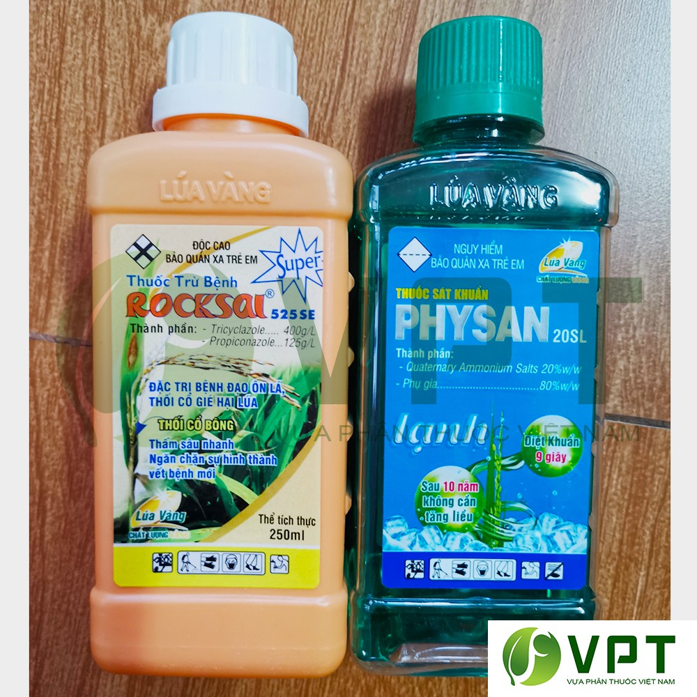 Cặp Rocksai & Physan đặc trị tất cả các dạng thối