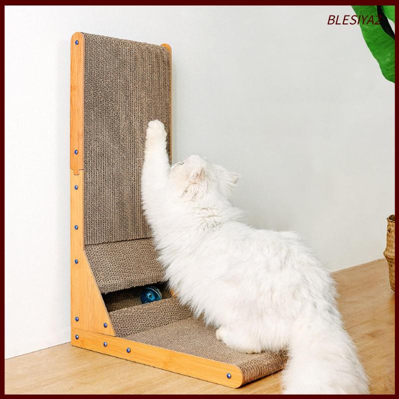 Durable Cat Corrugated Scratcher Rest Mat Lounge Board Bed Sleep