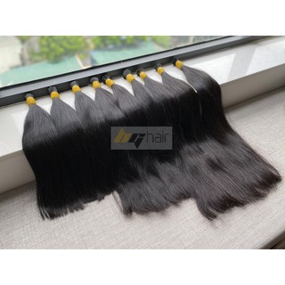 Tóc nối thật chất đẹp đủ độ dài từ 40cm - 70cm