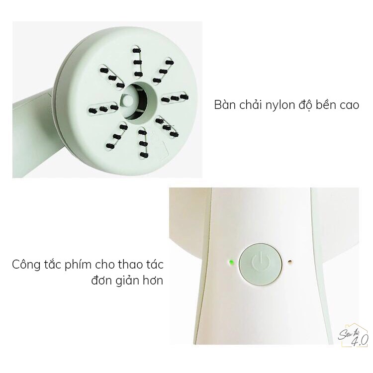 Máy hút bụi mini cầm tay, tiện dụng trong văn phòng, oto, gia đình, tặng kèm đầu hút nhỏ và chổi quét, mẩu mới 2021 | BigBuy360 - bigbuy360.vn